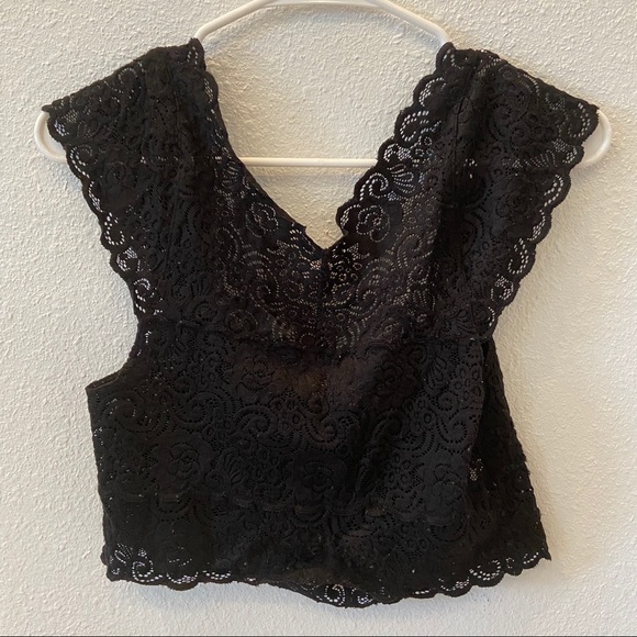 Free People Lace Cap Sleeve Bralette - Picture 4 of 5